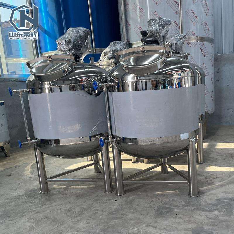 恒温电加热不锈钢搅拌罐配料桶温度可调蜂蜜搅拌设备