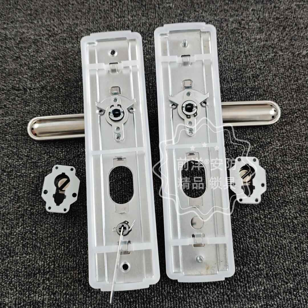 不锈钢防盗门手入户大门锁防佐致(收外门家用门拉手简房把门锁现
