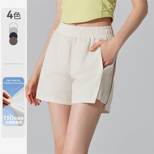 Sports shorts, three part wide leg pants, running and