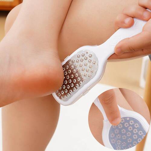 Stainless Steel Foot File for Removing Dead Skin, Callus Rem