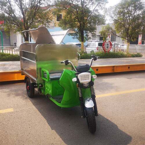 电动三轮自卸垃圾车新能源厢式小区垃圾转运车垃圾清运车环卫车