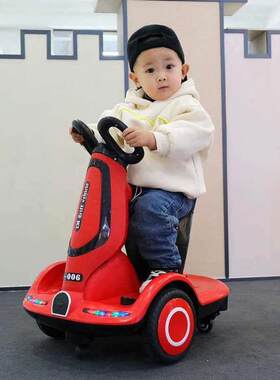 儿童电动转转车可坐人带遥控玩具童车学生代步车婴幼儿漂移平衡车