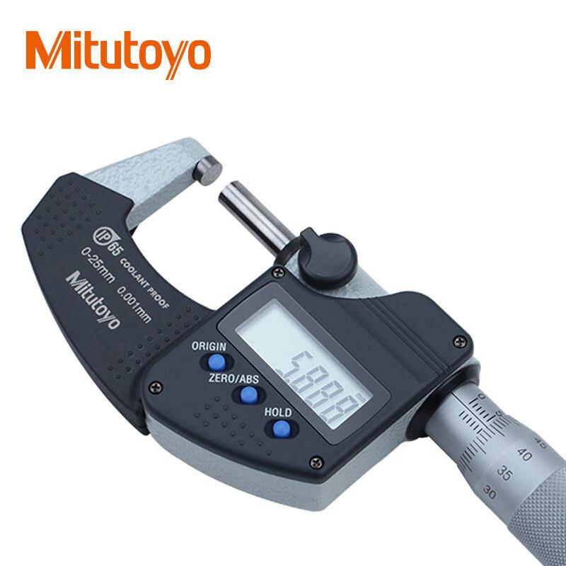 三丰Mitutoyo数显外径千分尺0-25mm高精度测微器 93-240-30