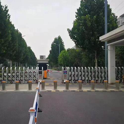 厂家直供不锈钢伸缩液压防撞路桩电动升降柱升降设备