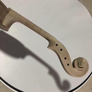 白胚板整花纹小独提琴独板花纹小提琴白胚未油漆完成小板未892提