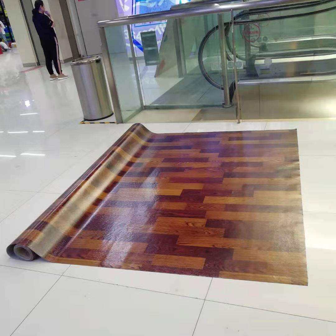 PVC地板革办公室地毯家用防水垫出租房地贴水泥地仓库地垫地毯纸