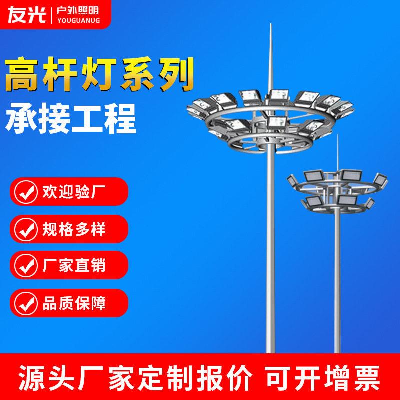 厂家供应led杆灯防眩目照明户外篮足球场超亮大功率道路杆灯