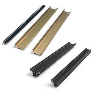 厨房拉手灯立柱免发光拉手柜中铝型材衣柜暗柜门拉手隐藏带