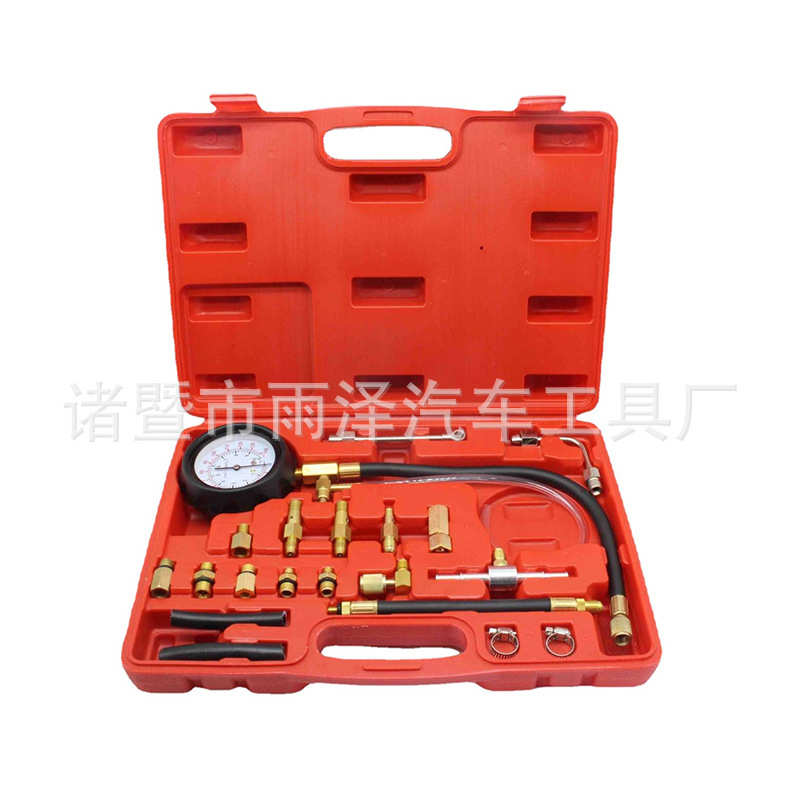 TU-114燃油压力表汽车检测燃油系统喷射压力仪表工具汽油压力表