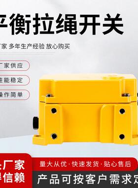 ZGLS-LM-SZ方形拉绳开关皮带机输送带安全拉线急停开关