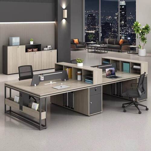 办公桌椅组合员工桌财务桌办公室屏风简约现代工作卡座职员办公桌