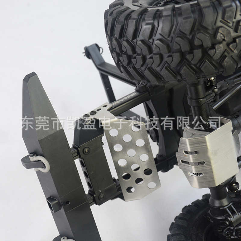 TRX4仿真攀爬车改装升级配件 底盘保险杠防撞护甲 护板 护蛋 护桥