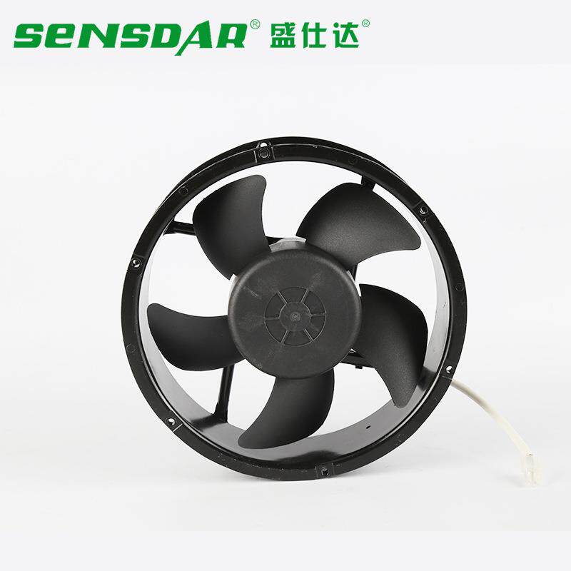 EC22060圆形金属散热风扇110v220v消毒机通用支持PWM/0-10v调速
