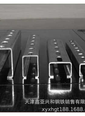 镀锌S275JR C型钢天津现货轻钢龙骨Q355B镀锌C型钢天津供应商