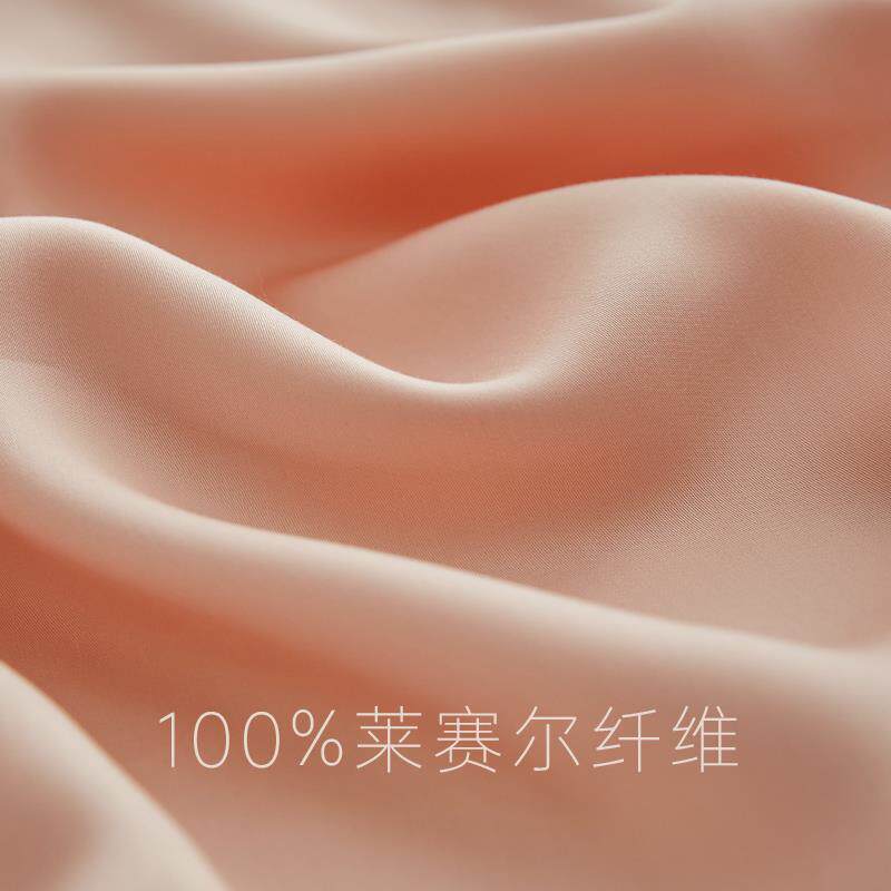 天丝抱枕套100支莱赛尔纤维夏天真凉感床上头大靠枕冰丝方靠背套