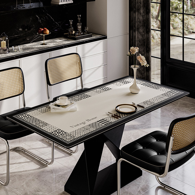 餐桌垫感免洗皮革保护垫防油设计桌面巴勒莫茶几垫桌布防水轻奢,居家布艺,椅套/椅垫,淘宝优惠券,粉丝福利购,淘宝优惠卷