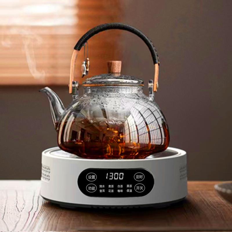 花茶壶玻璃泡水果茶杯套装花茶杯煮茶器耐高温小型电陶炉茶炉家用