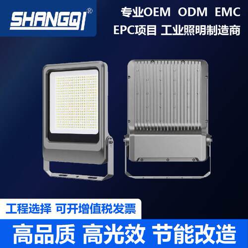 高光效大功率led投光灯广场投射灯泛光灯户外防水照明灯具