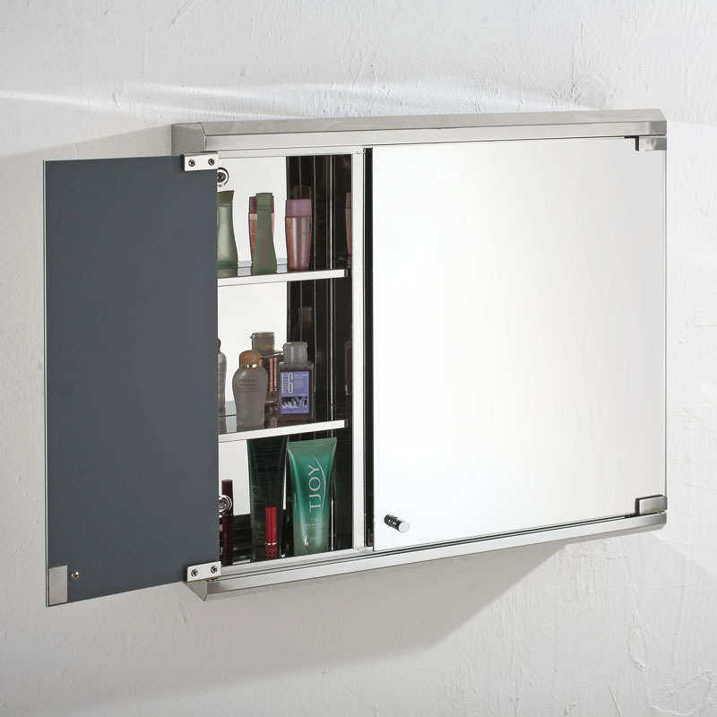 镜柜简约不锈钢浴室镜柜挂墙式洗手间镜箱厕所镜子带置物架梳妆收,家装主材,浴室镜,淘宝优惠券,粉丝福利购,淘宝优惠卷