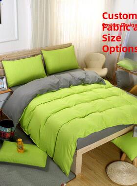 Cotton Bed sheets set quilt cover pillow case bedding 4 sets
