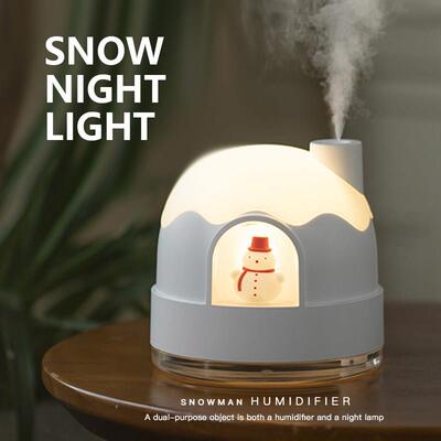 Snow House | Humidifier Night Light 雪屋加湿夜灯 2in1设计