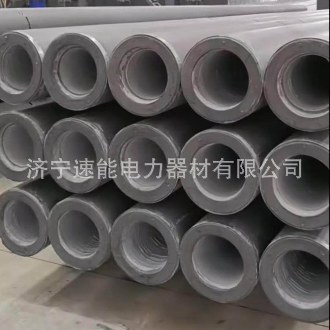 水泥电杆锥形电线杆2米预应力电线杆钢带打包等径法兰电杆电线杆