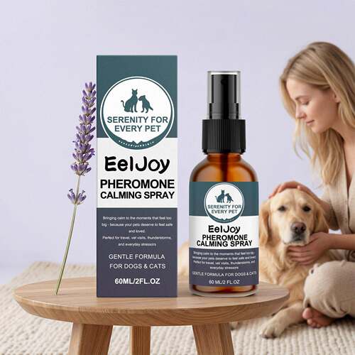 EELJOY Pet Soothing Spray: Gently comforts and calms pets, s