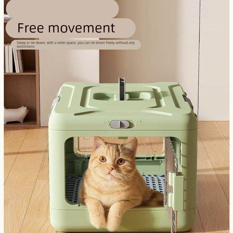 猫咪用品小狗航空箱便携外出折叠宠物猫航空箱猫咪专用车载猫笼