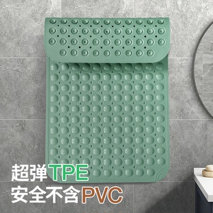 浴室防滑垫可上墙卫生间高级专用老人宝宝洗澡沐浴镂空防霉防摔