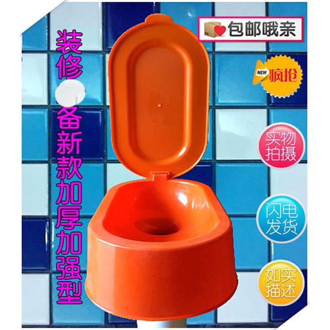 装修塑料马桶非一次性蹲便器简易马 塑料坐便工地临时蹲便器包邮