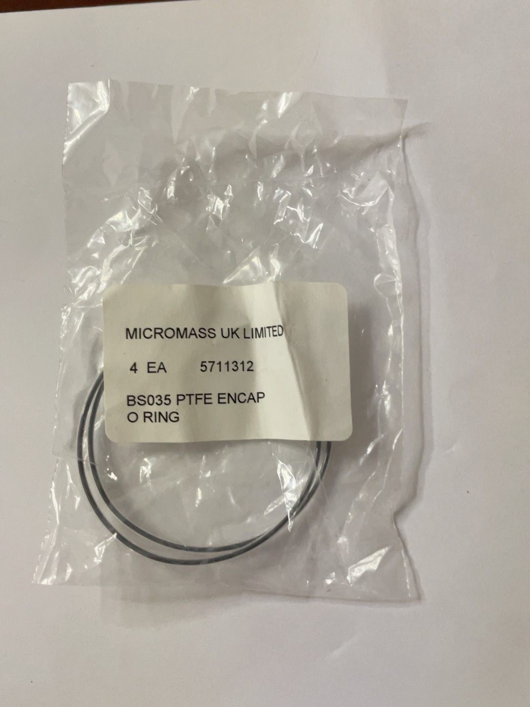 原装 Waters 沃特世 质谱仪 脱气机 O 型圈，货号：