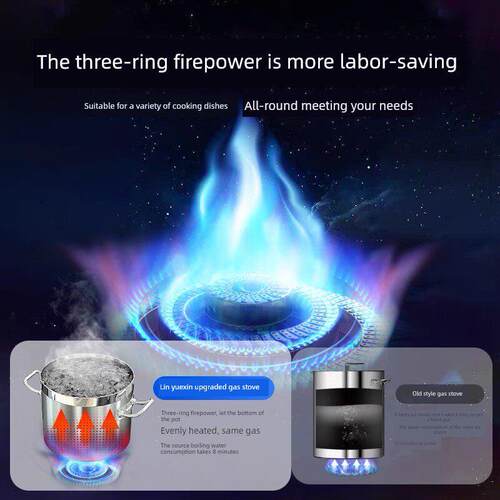 猛火商用燃气熄火保护韩式低汤灶不锈钢单眼双眼矮脚炉吊汤矮脚炉