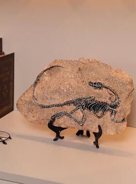 创意仿真恐龙化石摆件霸王龙骨头工艺品家居客厅酒柜店铺装饰摆设