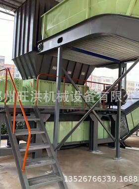 工业固废大件垃圾破碎机废旧金属双轴撕碎机电路板铜铝电线破碎机