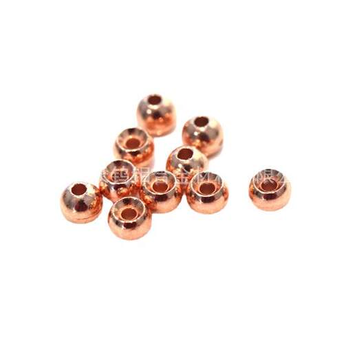 铜色G型tungsten beads 飞蝇钓钨渔坠 钨豆 钨孔珠
