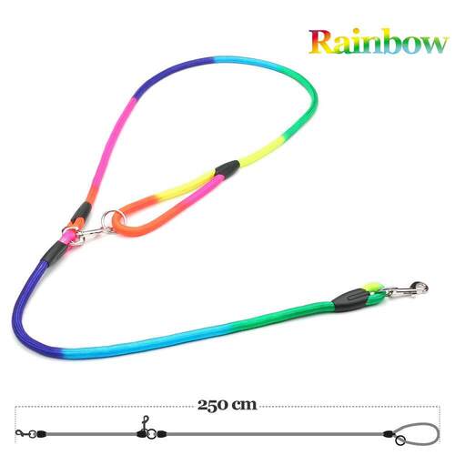 Nylon Dog Leashes Pet Dogs Chain Traction Rope Leads for Run