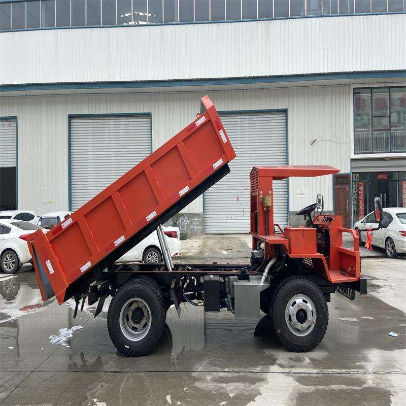 后驱四驱矿用运输车 井下巷道出渣车 四不像矿用自卸运输车