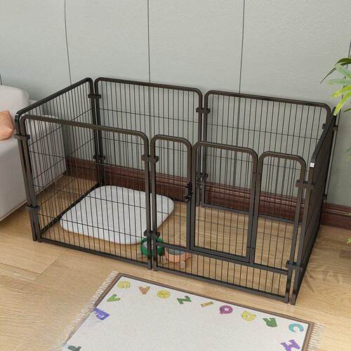 中小型犬训厕栅栏大型犬固定围栏狗狗笼隔离室内自由组合笼子宠物