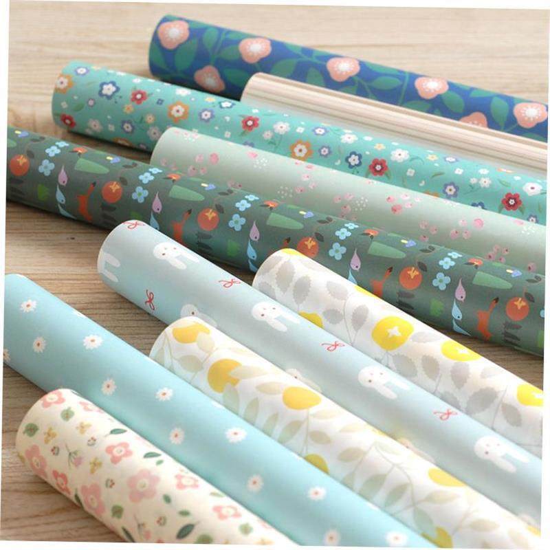 5 pieces gift wrapping paper roll present wrapper礼物包装纸