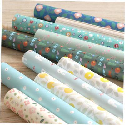 5 pieces gift wrapping paper roll present wrapper礼物包装纸