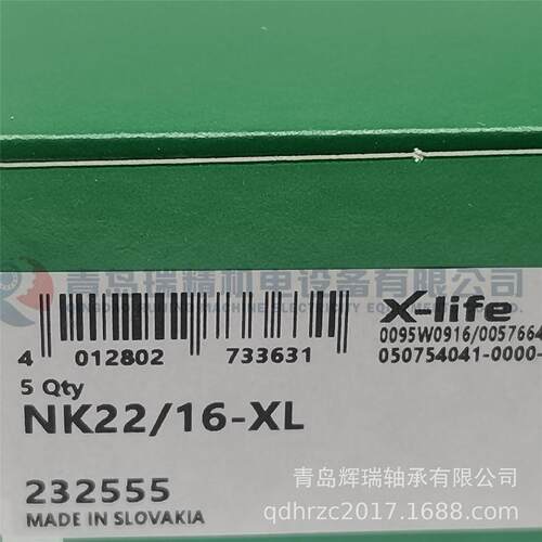 I-N-A 滚针轴承 NK22/16-XL = TAF223016OG 22X30X16 mm