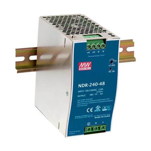 原装***明纬S-201-48开关电源24V8.5A 200W 12V14.6A***