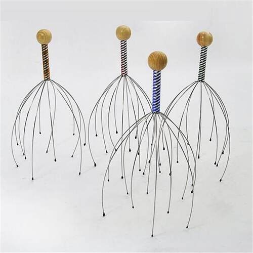 Steel Wire Head Massager Octopus Scalp Massage Claw Soul Ext