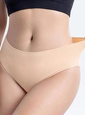 6PCS/Set Cotton Panties Women High Waist Briefs Seamless Und