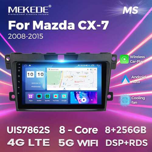 适用于08-15款MazdaCX-7安卓车载导航仪中控大屏无线carplay
