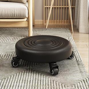 带轱辘的凳子家用万向滑轮矮凳超低滑轮小板凳子可移动美缝专用凳