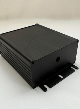 厂家直销LED防水电源铝外壳 外径90*44*100 黑色电源铝合金外壳