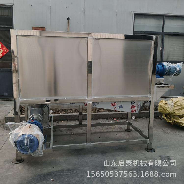 不锈钢固液分离机 斜筛款家禽家畜粪便脱水机 微滤款水冲粪挤压机