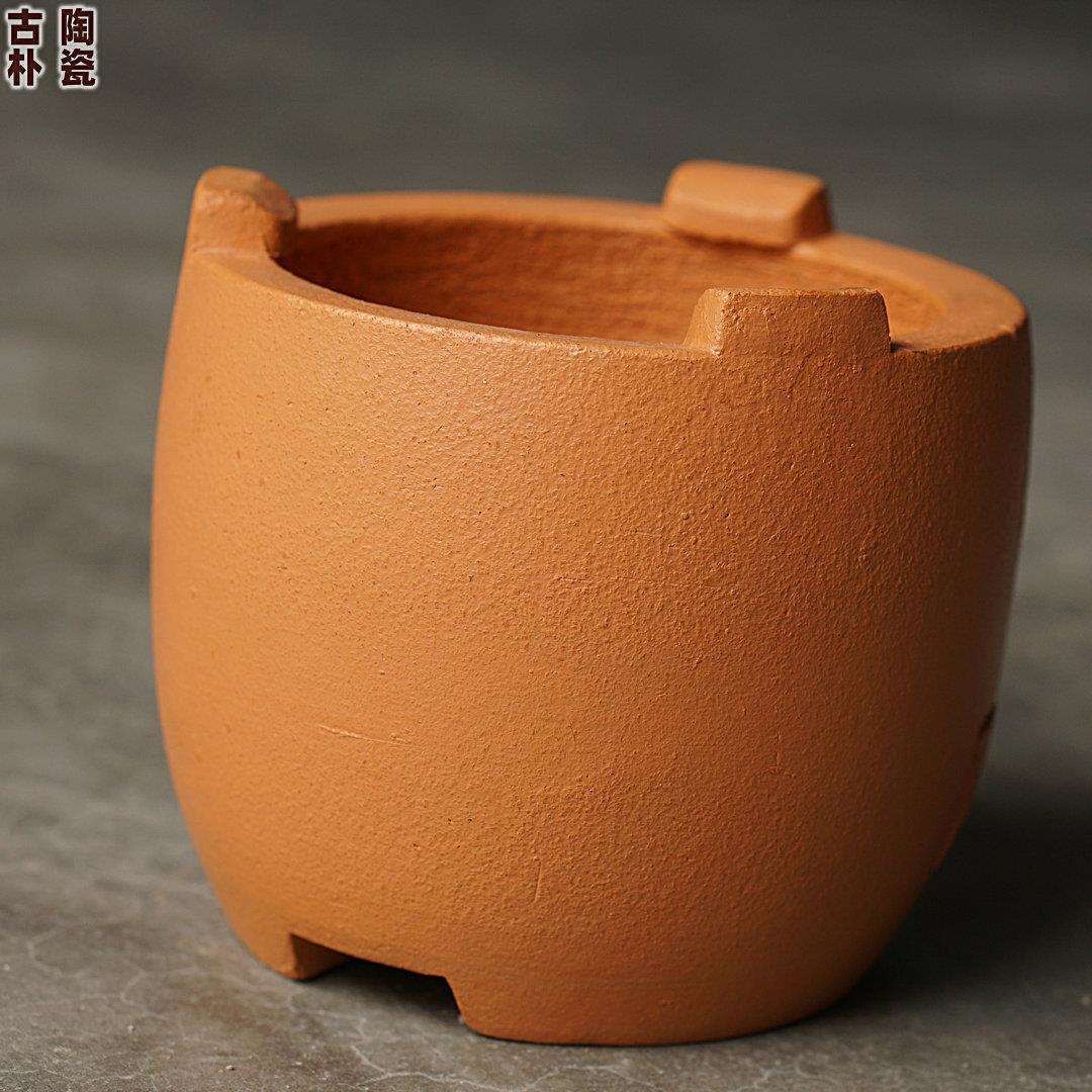 潮汕小炉红泥炉副榜炉潮州工夫茶碳炉炭电两用茶炉小火炉煮茶炉