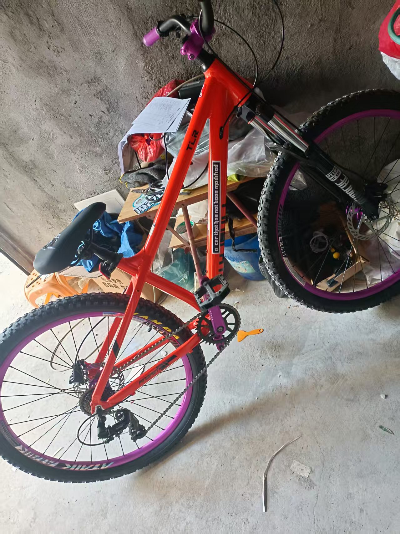 Горный велосипед Tanluren AM 27.5 дюймов алюминиевый L-TWOO 8 скоростей гидравлика MTB photo review